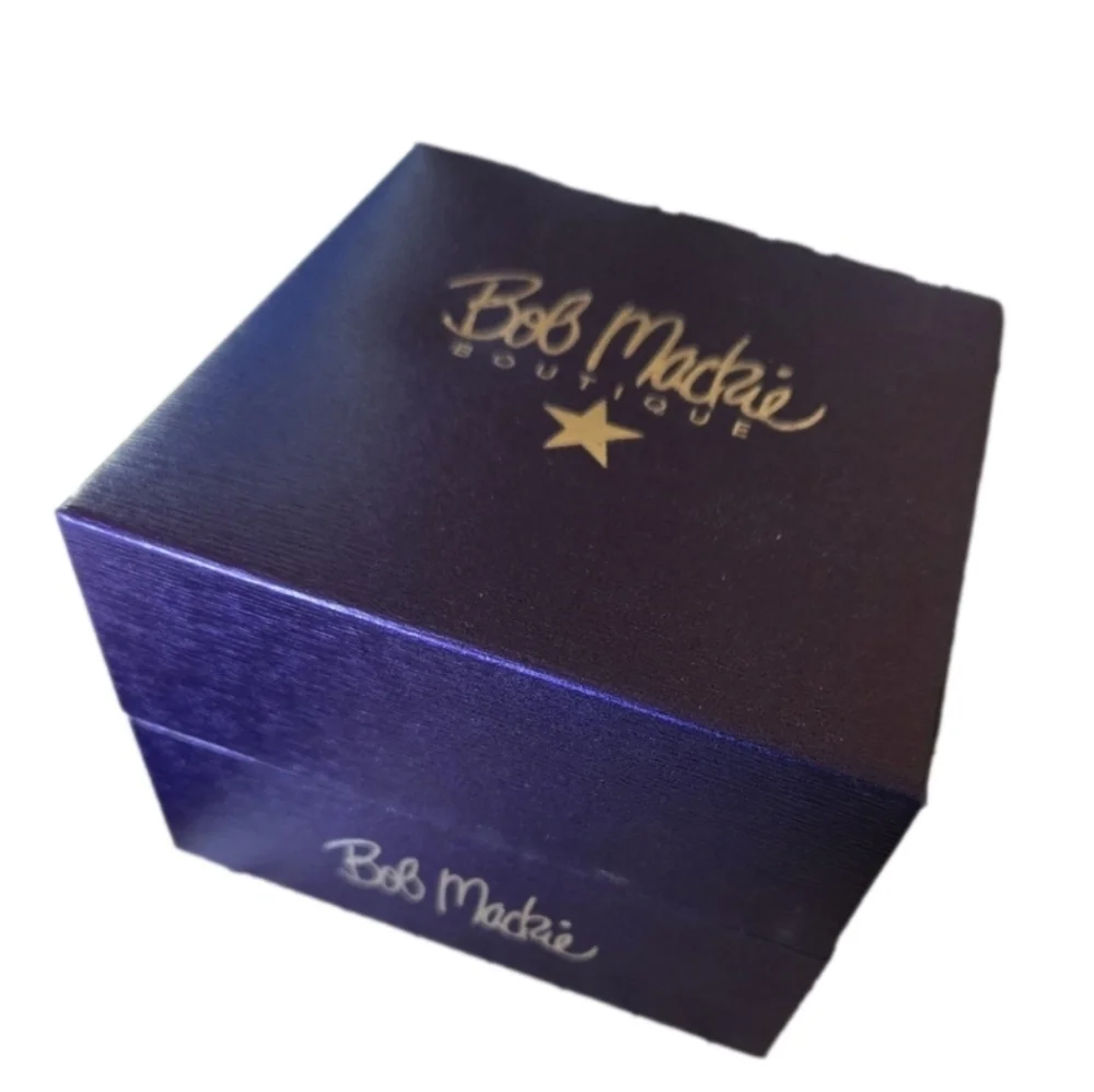 Bob Mackie unisex encrusted crystal watch